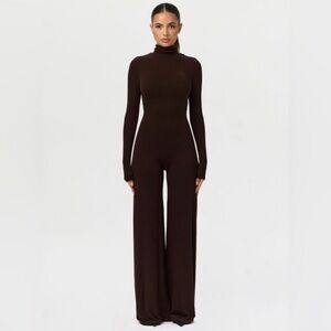 Naked Wardrobe The NW Sculpt Wide-Leg Jumpsuit